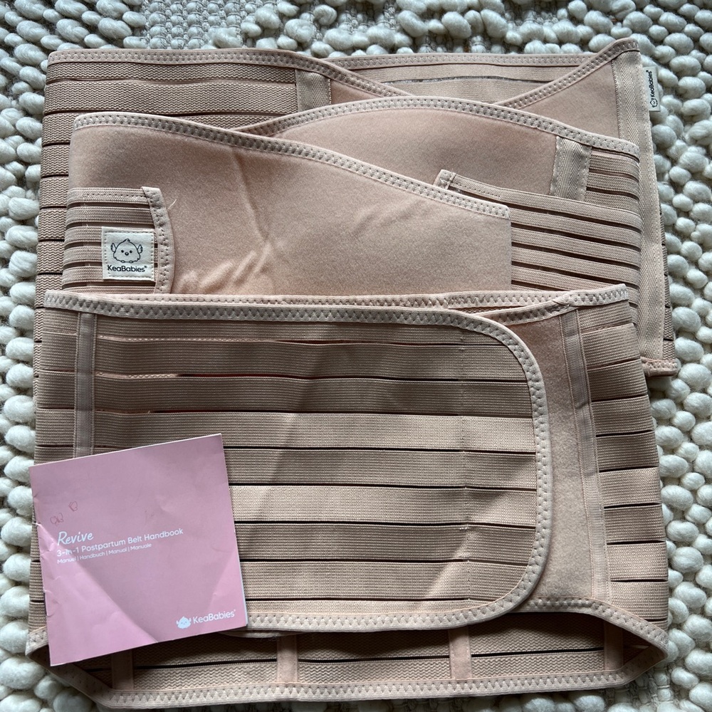 KeaBabies 3-in-1 Postpartum Belt Size M/L